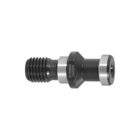 Garant Pull Stud, 18CrNiMo7, Form A, with Bore, Suitable for Steep Tapers: 40 308605 40